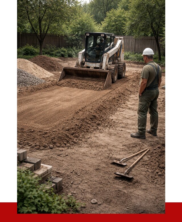 Выравнивание участка под ключ в Чистополе от 3584 р. | ПРОНЕРУДЧст