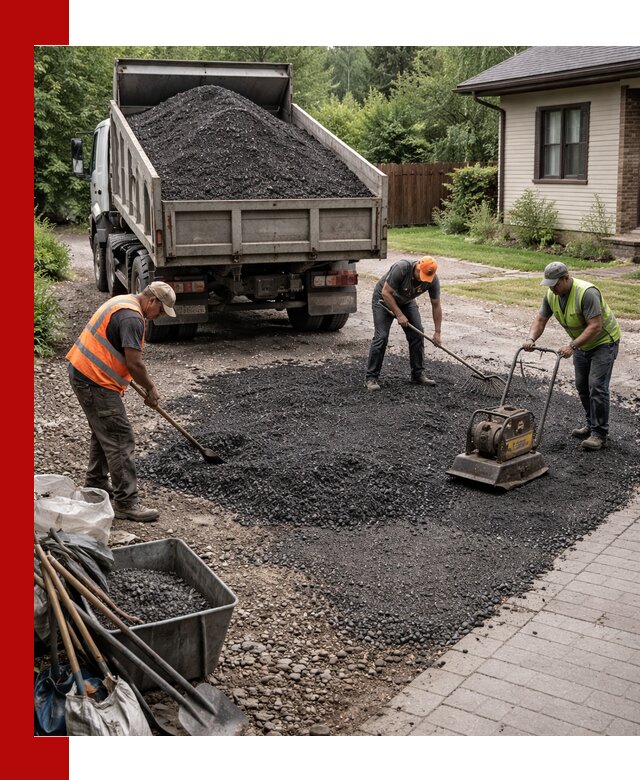Асфальтовая крошка для двора с доставкой в Чистополе